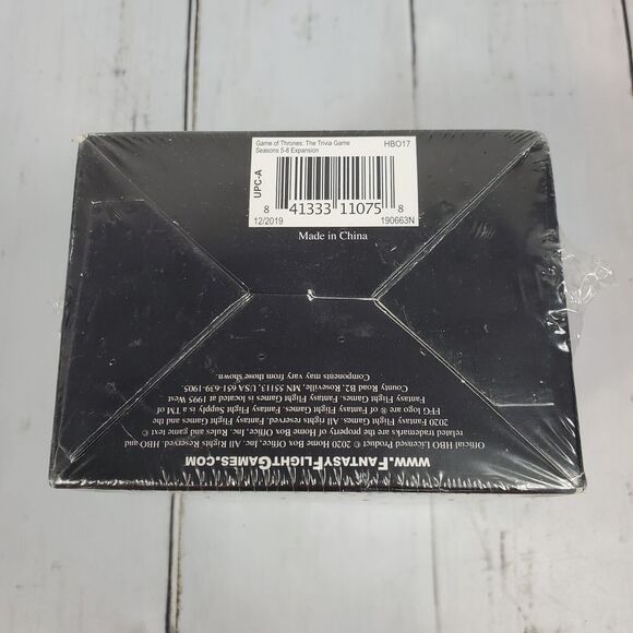 HBO Game of Thrones: The Trivia Game - 5-8 Expansion Board Game New Sealed - Picture 6 of 6